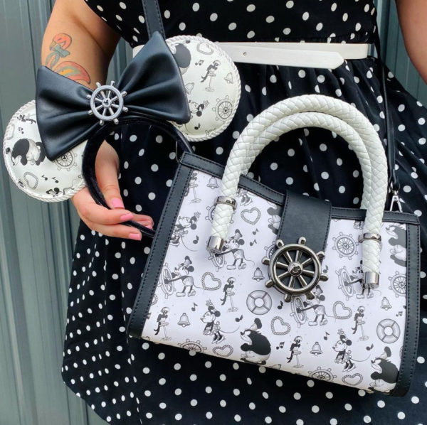Loungefly Disney Steamboat Willie Crossbody Bag Disney bags for adults