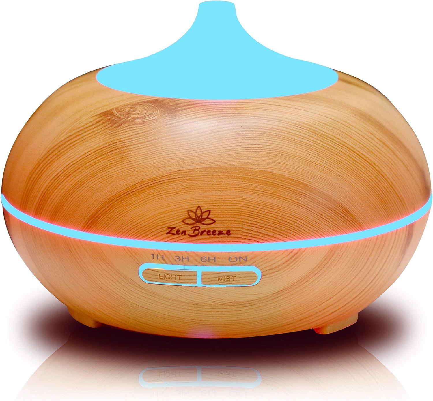 Aromatherapy Diffuser Dark Wood with Essential Oils